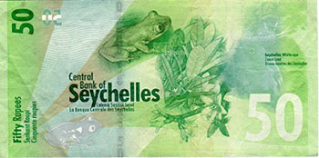 Banknoten Seychellen, Scheine, 50 SCR
